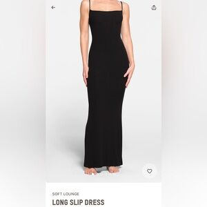 Skims long slip dress